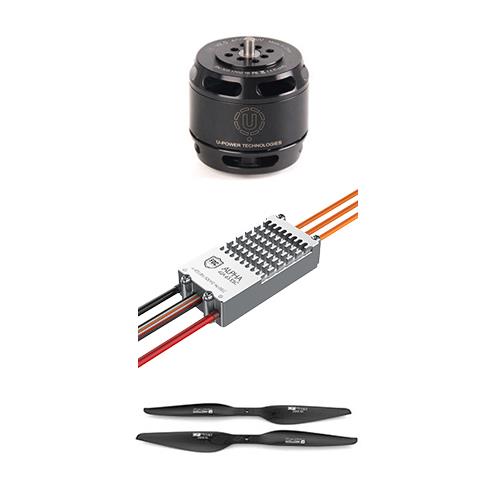 T-Motor U5 400KV Motor + Alpha 40A LV Esc + P 16x5.4 Pervane Set
