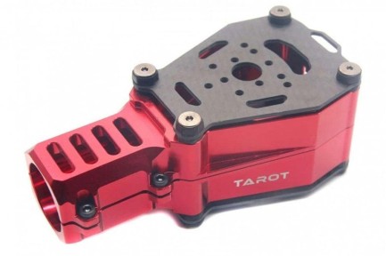 Tarot - Tarot 16MM Metal Carbon Dual Motor Mount - TL68B44 - Kırmızı
