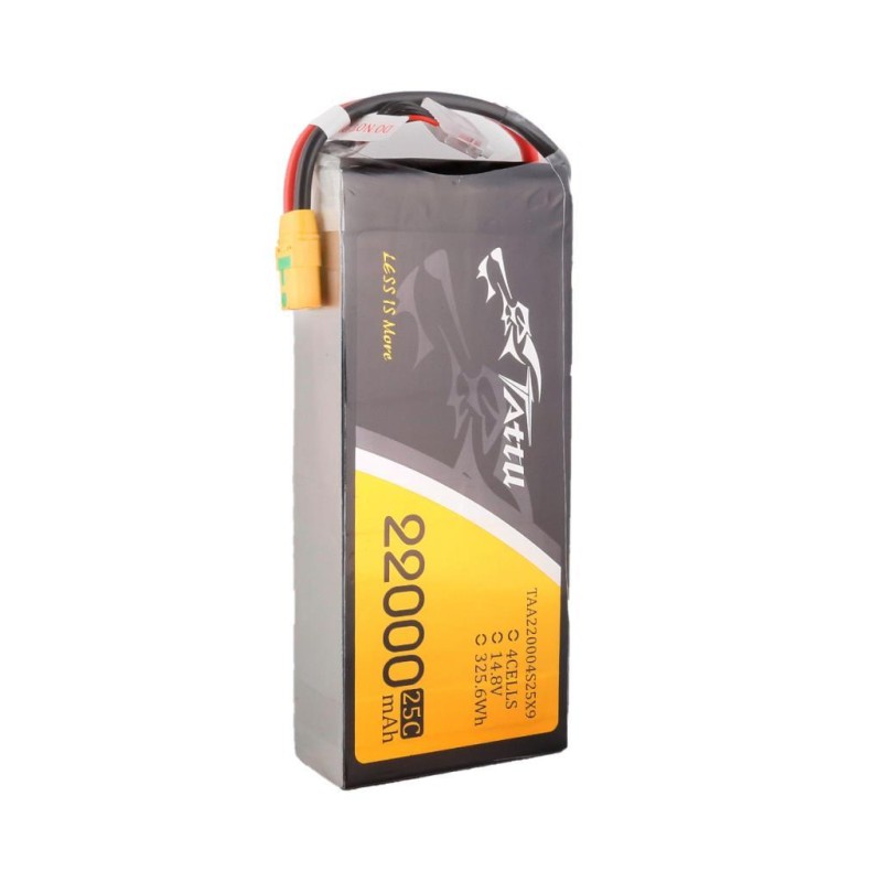 Tattu G-Tech 4S 22000mAh 14.8V 25C Lityum Polimer Li-Po Lipo Batarya Drone Pil