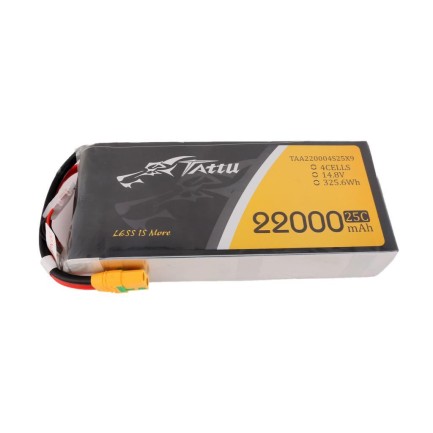 Tattu G-Tech 4S 22000mAh 14.8V 25C Lityum Polimer Li-Po Lipo Batarya Drone Pil - Thumbnail