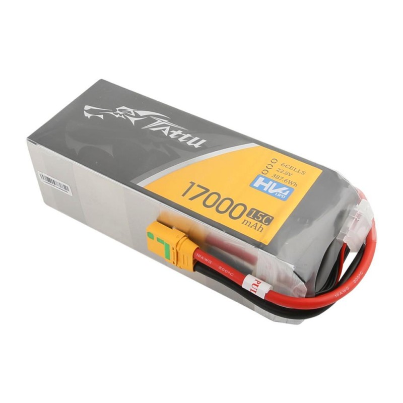 Tattu G-Tech 6S 17000mAh 22.8V 15C HV Lityum Polimer Li-Po Lipo Batarya Drone Pil