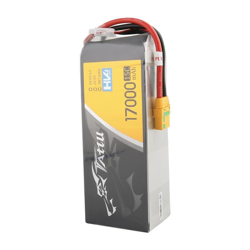 Tattu G-Tech 6S 17000mAh 22.8V 15C HV Lityum Polimer Li-Po Lipo Batarya Drone Pil