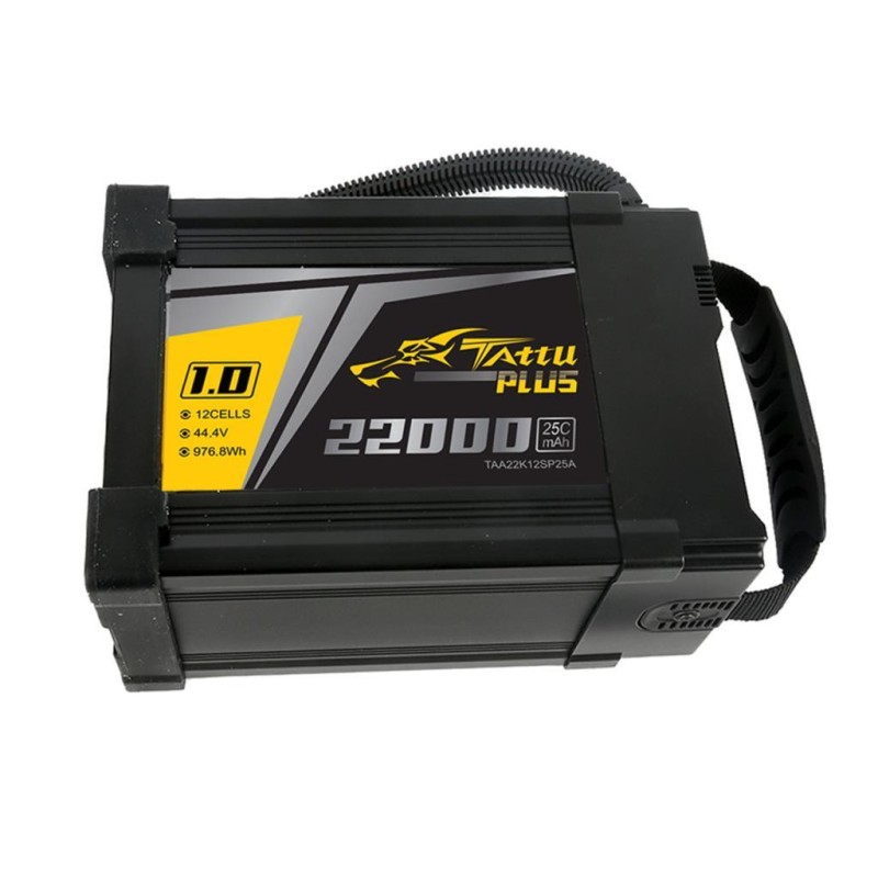 Tattu Plus 1.0 12S 22000mAh 44.4V 25C Lityum Polimer Li-Po Lipo Smart Batarya Drone Pil
