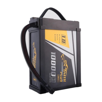 Tattu Plus 1.0 Compact 12S 10000mAh 44.4V 15C Lityum Polimer Li-Po Lipo Batarya Drone Pil - Thumbnail