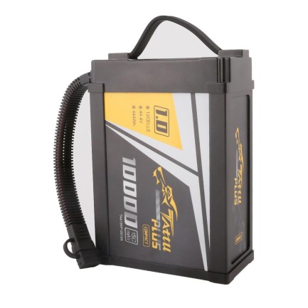Tattu Plus 1.0 Compact 12S 10000mAh 44.4V 15C Lityum Polimer Li-Po Lipo Batarya Drone Pil - Thumbnail
