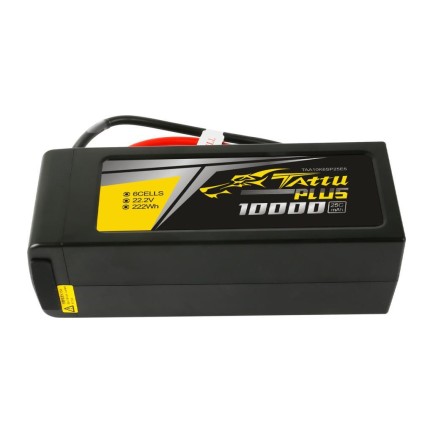 Tattu Plus 6S 10000mAh 22.2V 25C Lityum Polimer Li-Po Lipo Batarya Drone Pil - Thumbnail