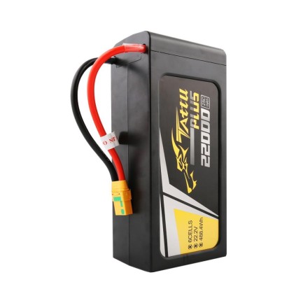 Tattu Plus 6S 22000mAh 22.2V 25C Lityum Polimer Li-Po Lipo Smart Batarya Drone Pil - Thumbnail