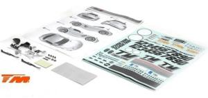 Team Magic Mercedes SLS Kahverengi 1/10 RC Model Araba Body Kep Cap Shell Kabuk ( Boyalı ) - Thumbnail