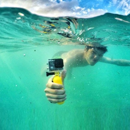 TELESIN Aksiyon Kameraları İçin The Handler Şamandıra Tutacak Bobber ( GoPro & Insta360 & Sjcam & Vantop ) - Thumbnail