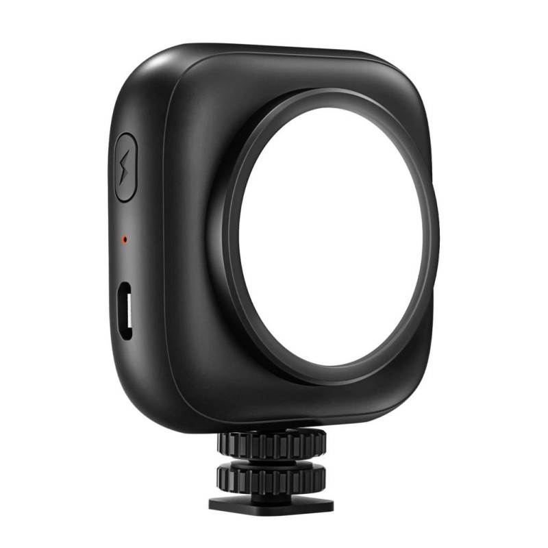 TELESIN Dahili Bataryalı Mini LED Selfie VLOG Işık Seti 120° Aydınlatma Açılı & Tripod Yuvalı