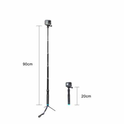 Telesin monopod 90cm extend ve Tripod