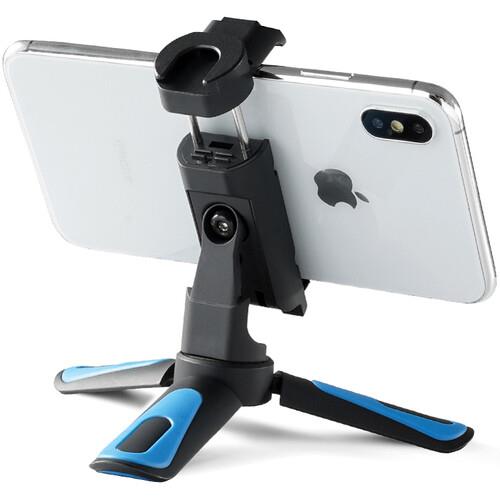 TELESIN Telefon İçin Ayarlanabilir Açılı Mini Tripod + Telefon Tutacağı