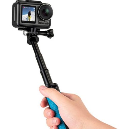 TELESIN Yüksek Kalite Mini Shorty Tripod + Selfie Stick ( GoPro & Osmo Action ) - Thumbnail