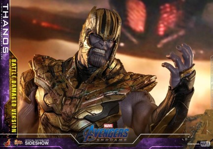 Hot Toys Thanos (Battle Damaged Version) Sixth Scale Figure 905891 MMS564 - Thumbnail