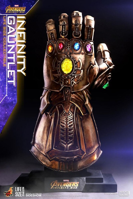 Hot Toys Thanos Infinity Gauntlet 1:1 Life Size Replica