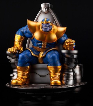 Kotobukiya - Kotobukiya Thanos on Space Throne Fine Art Statue