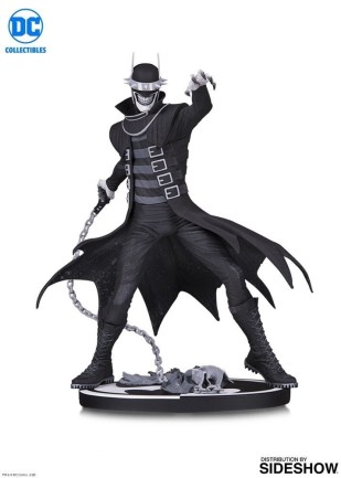 The Batman Who Laughs Black and White Greg Capullo Statue - Thumbnail