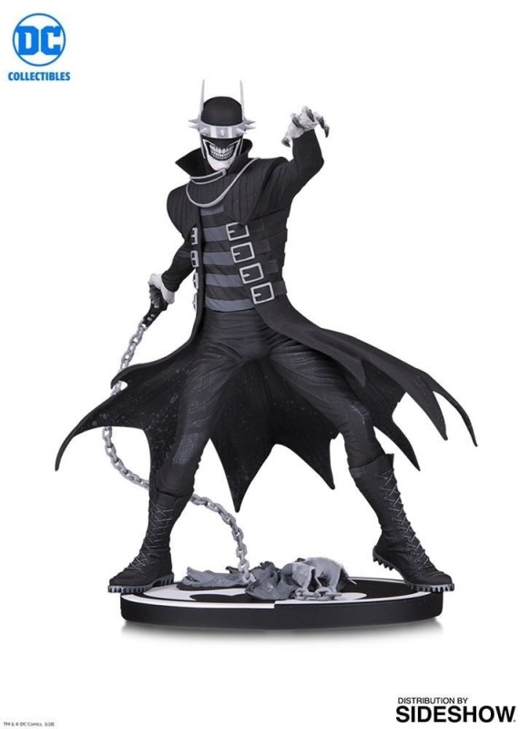 The Batman Who Laughs Black and White Greg Capullo Statue