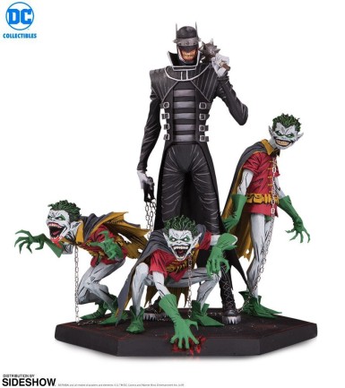 Dc Collectibles - The Batman Who Laughs & Robin Minions Deluxe Statue Dark Nights: Metal