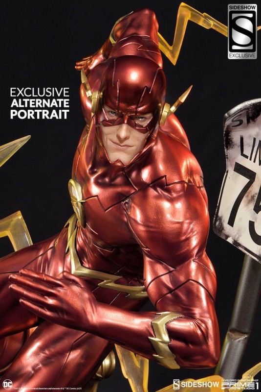 The Flash Statue