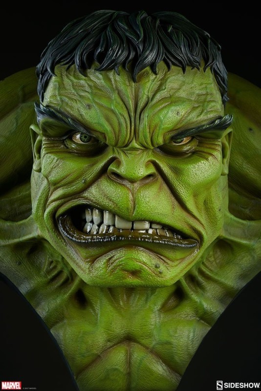 The Incredible Hulk Life-Size Bust