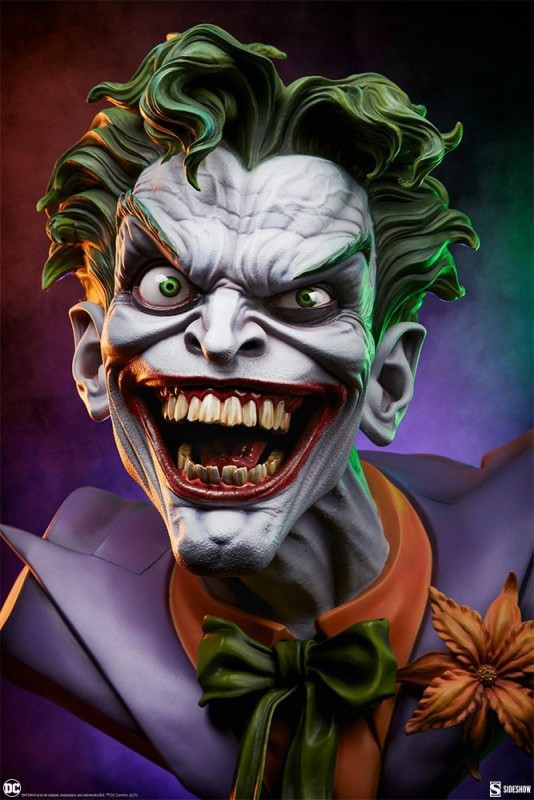 Sideshow Collectibles The Joker 1:1 Life-Size Bust 400354