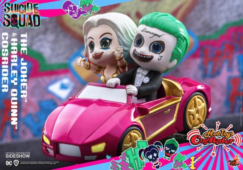Hot Toys The Joker & Harley Quinn CosRider Collectible Figure Set