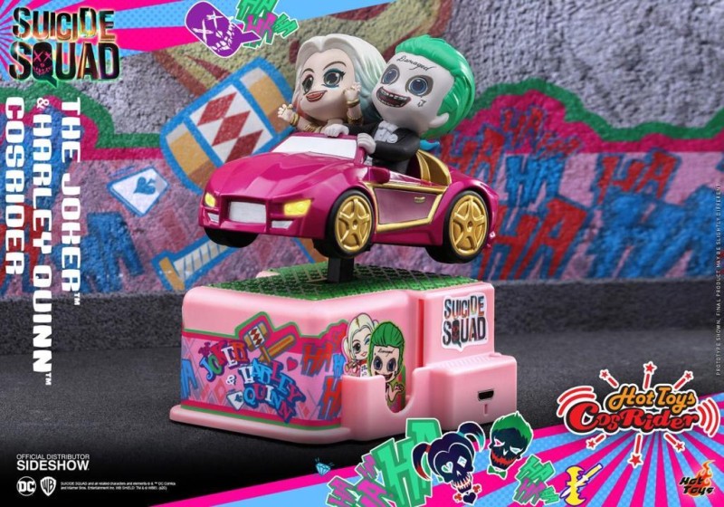 Hot Toys The Joker & Harley Quinn CosRider Collectible Figure Set