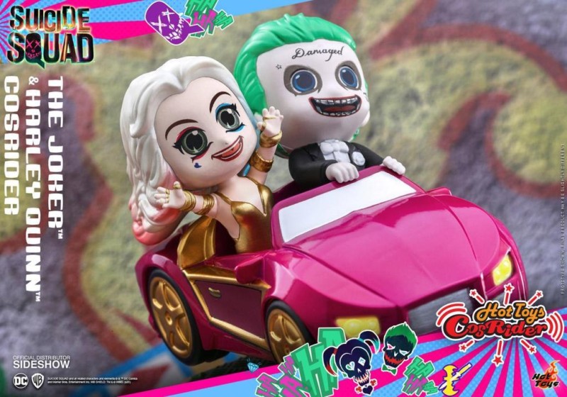 Hot Toys The Joker & Harley Quinn CosRider Collectible Figure Set