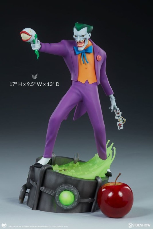 The Joker Statue Animated Series Collection