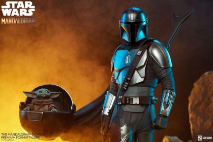 Sideshow Collectibles - Sideshow Collectibles The Mandalorian and Grogu Premium Format Figure Star Wars 300786