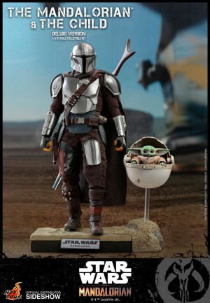 Hot Toys The Mandalorian and The Child Deluxe Version Sixth Scale Figure 905873 - Thumbnail