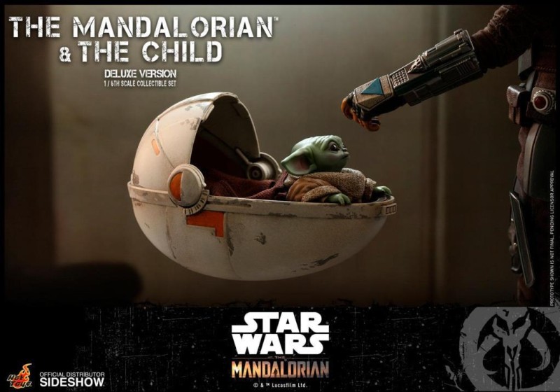 Hot Toys The Mandalorian and The Child Deluxe Version Sixth Scale Figure 905873