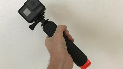 ThiEYE Action Camera Floating Hand Grip Black/Orange - Thumbnail