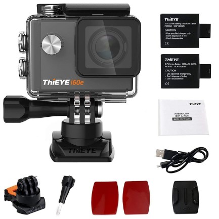 Thieye - ThiEYE i60+ 4K Aksiyon Kamera + Extra Yedek Batarya