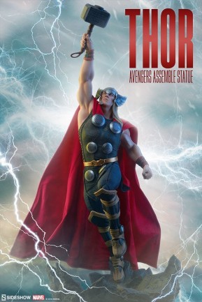 Thor Statue by Sideshow Collectibles Avengers Assemble - Thumbnail