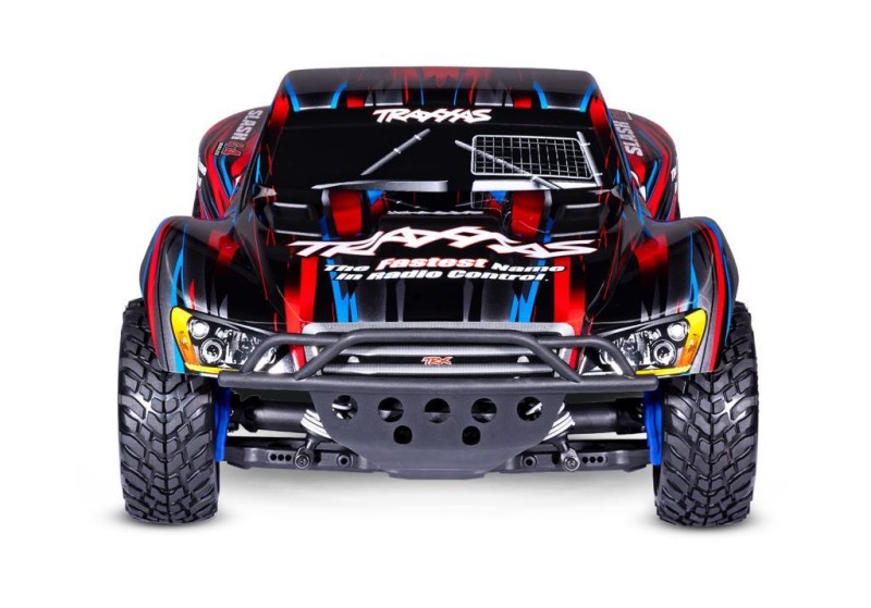 Traxxas 1/10 Slash 4x4 BL-2S 4X4 RTR 4WD Brushed Short Course 1/10 TQ Elektrikli Rc Model Araba Kırmızı