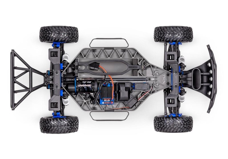 Traxxas 1/10 Slash 4x4 BL-2S 4X4 RTR 4WD Brushed Short Course 1/10 TQ Elektrikli Rc Model Araba Kırmızı