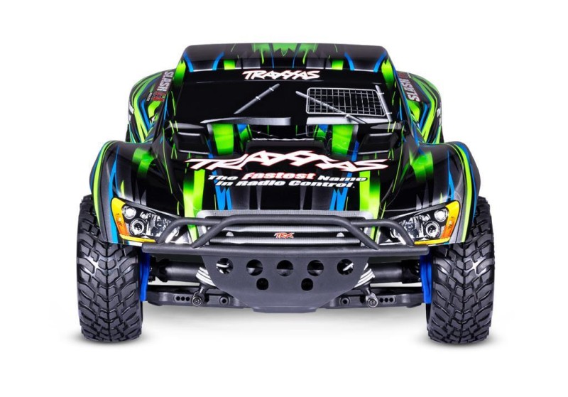 Traxxas 1/10 Slash 4x4 BL-2S 4X4 RTR 4WD Brushed Short Course 1/10 TQ Elektrikli Rc Model Araba Yeşil