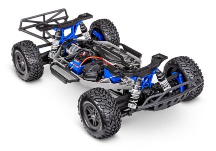 Traxxas 1/10 Slash 4x4 BL-2S 4X4 RTR 4WD Brushed Short Course 1/10 TQ Elektrikli Rc Model Araba Yeşil - Thumbnail