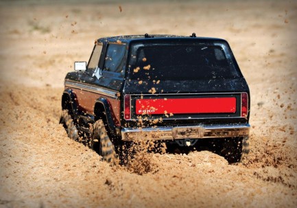 Traxxas TRX-4 1/10 Ford Bronco Trail Crawler 4X4 TQi w/ 79 Bronco Ranger XLT Elektrikli Rc Model Araba Kırmızı - Thumbnail