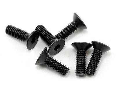 Traxxas 2542 Countersunk Machine Screws 4x12mm 6lı