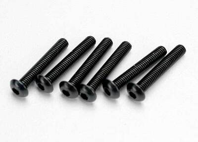 Traxxas 2583 Button Head Hex Screws 3x18mm 6lı