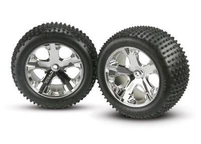 Traxxas 3770 Alias 2.8 Chrome Wheels