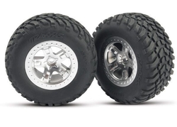 TRAXXAS - Traxxas 5875 Beadlock Red Wheels