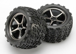 TRAXXAS - Traxxas 7174A Talon Chrome Wheels