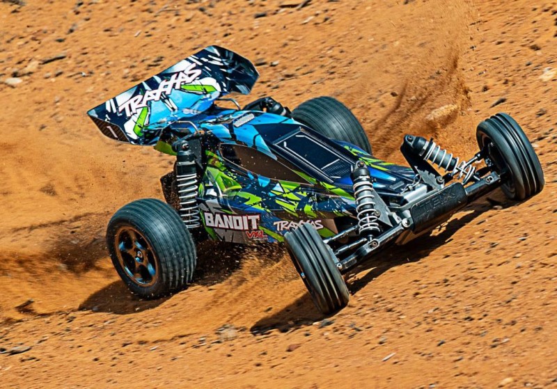 Traxxas Bandit VXL Brushless 2WD RTR 1/10 TQi & TSM Elektrikli Rc Model Araba Yeşil