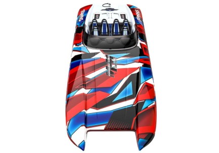 Traxxas DCB M41 Widebody Catamaran RC Tekne 6S Race Boat TQi & TSM Kırmızı Yeni Versiyon - Thumbnail