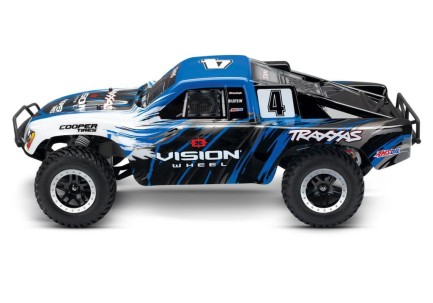 Traxxas Slash 1/10 RTR 2WD Short Course Truck Rc Elektrikli Model Araba & TQ Kumanda Keegan Kincaid Edition (Batarya ve Şarj Aleti Dahil) - Thumbnail