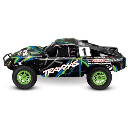 Traxxas Slash 4X4 RTR 4WD Brushed Short Course 1/10 TQ Elektrikli Rc Model Araba Yeşil ( Batarya ve Şarj Aleti Dahil ) - Thumbnail